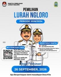 PENDAFTARAN BAKAL CALON LURAH NGLORO